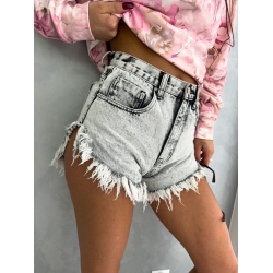 Szorty JEANS By Me – szare XS